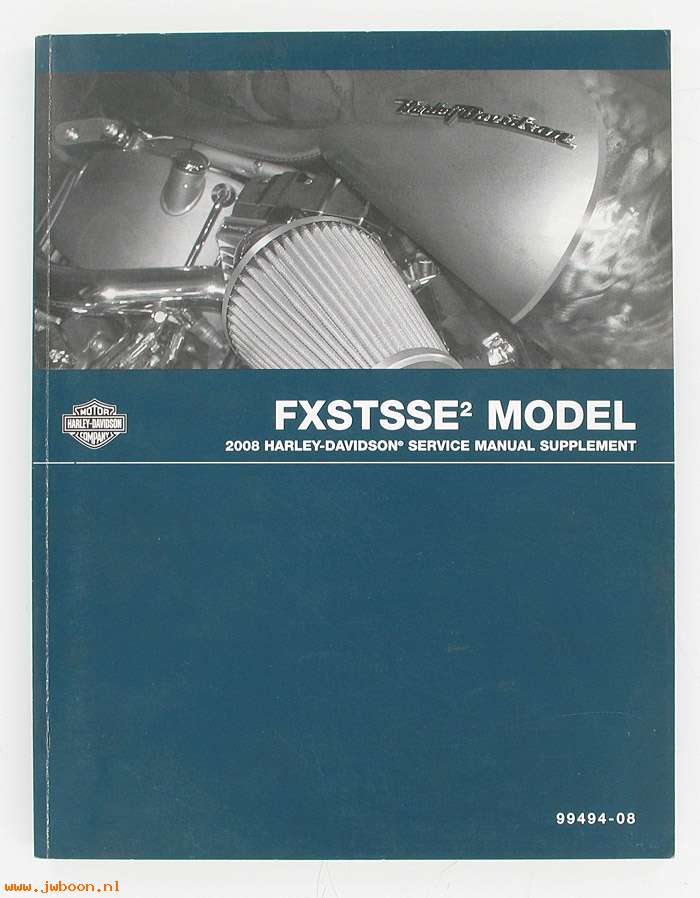  99494-08 (99494-08): FXSTSSE2, CVO Softail Springer service manual supplement 2008 - N