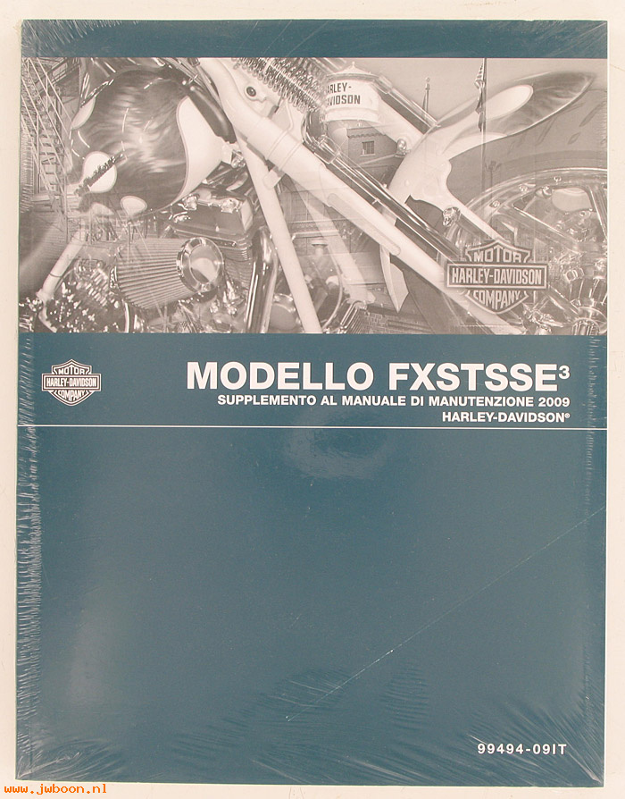   99494-09IT (99494-09IT): FXSTSSE3, CVO Softail Springer service manual supplement 2009 - N