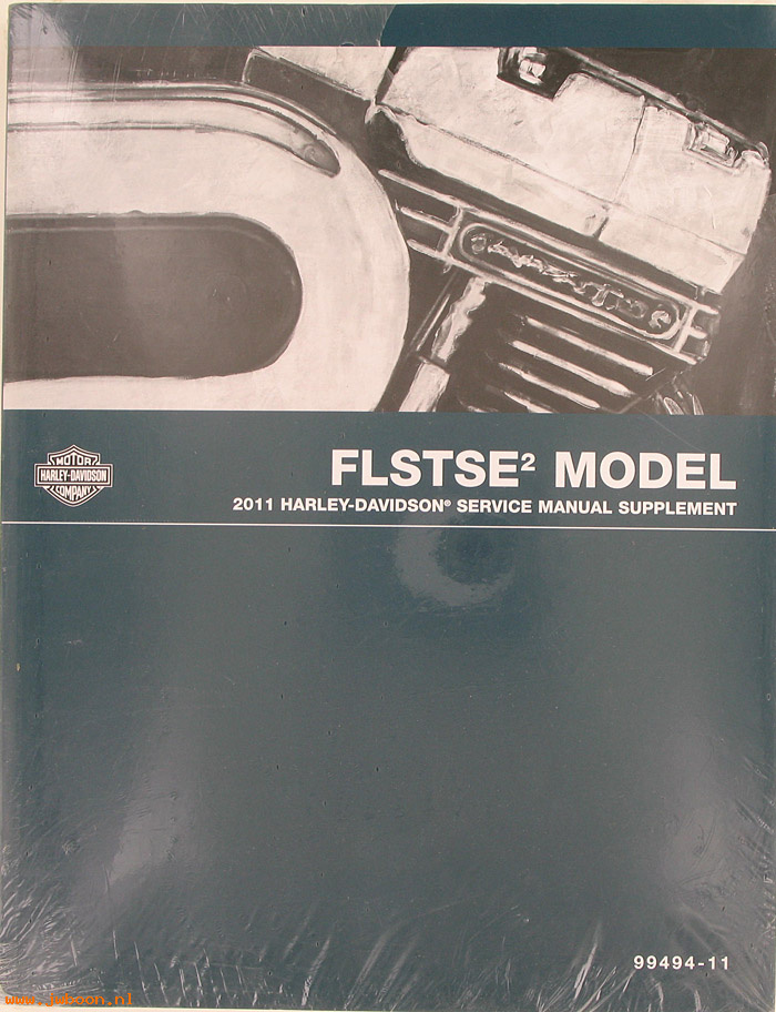   99494-11 (99494-11): FLSTSE2, CVO Softail Convertible service manual supplement 2011 -