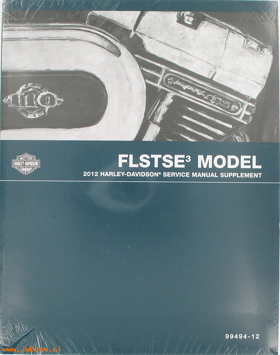   99494-12 (99494-12): FLSTSE3, CVO Softail Convertible service manual 2012 - NOS
