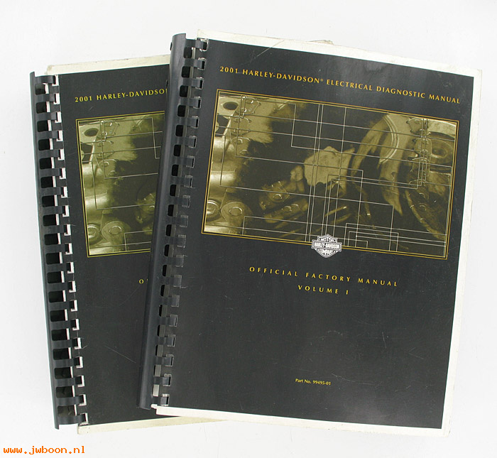   99495-01used (99495-01): H-D electrical diagnostic service manual 2001
