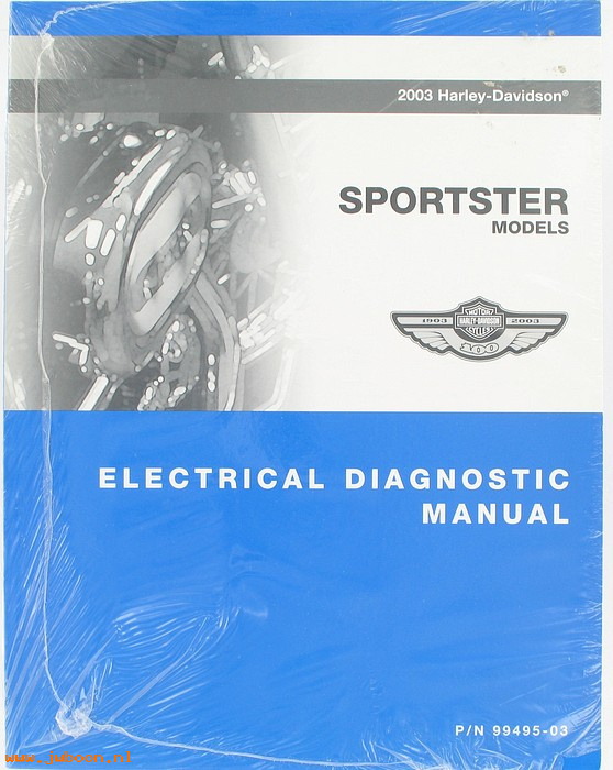   99495-03 (99495-03): Sportster, electrical diagnostic service manual 2003 - NOS