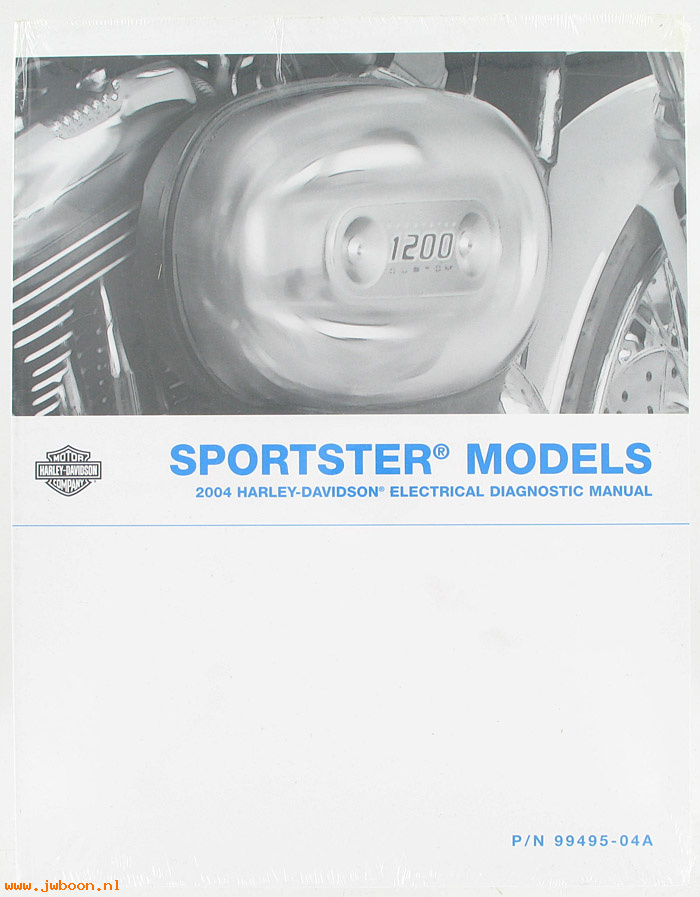   99495-04A (99495-04A): Sportster, electrical diagnostic service manual 2004 - NOS
