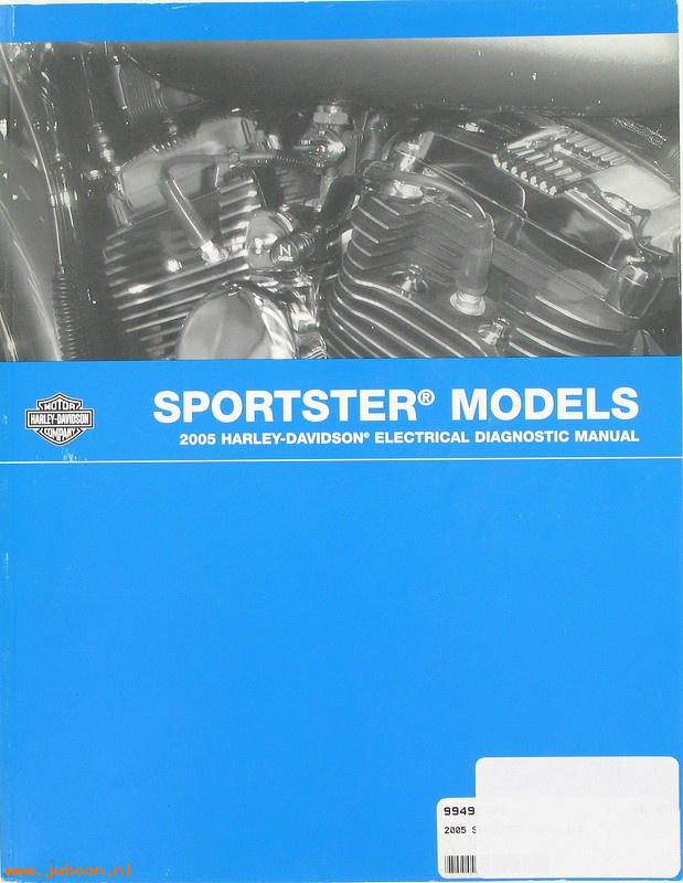   99495-05 (99495-05): Sportster, electrical diagnostic service manual 2005 - NOS