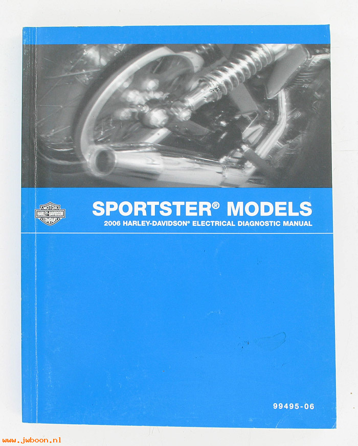   99495-06 (99495-06): Sportster, electrical diagnostic service manual 2006 - NOS
