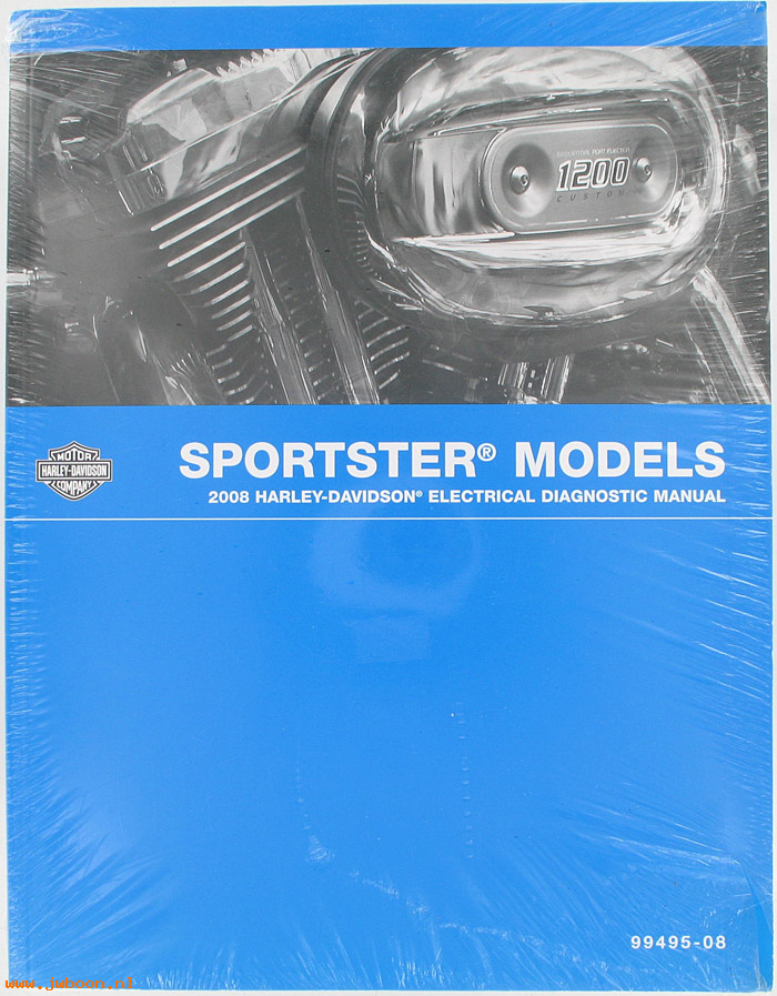   99495-08 (99495-08): Sportster, electrical diagnostic service manual 2008 - NOS