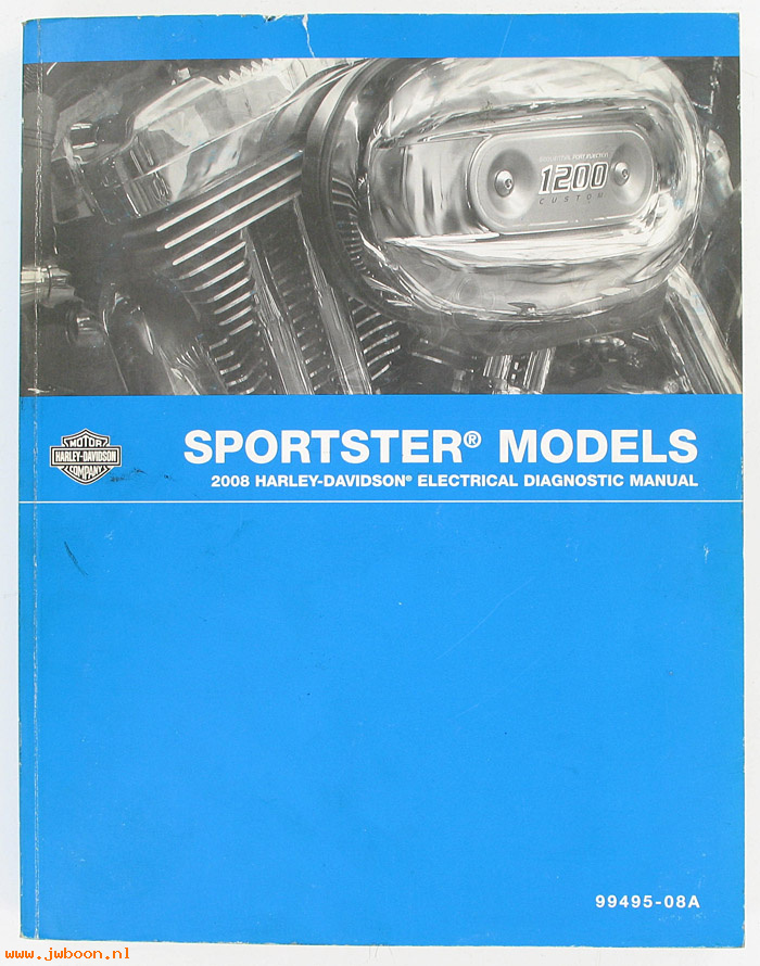   99495-08Aused (99495-08A): Sportster, electrical diagnostic service manual 2008