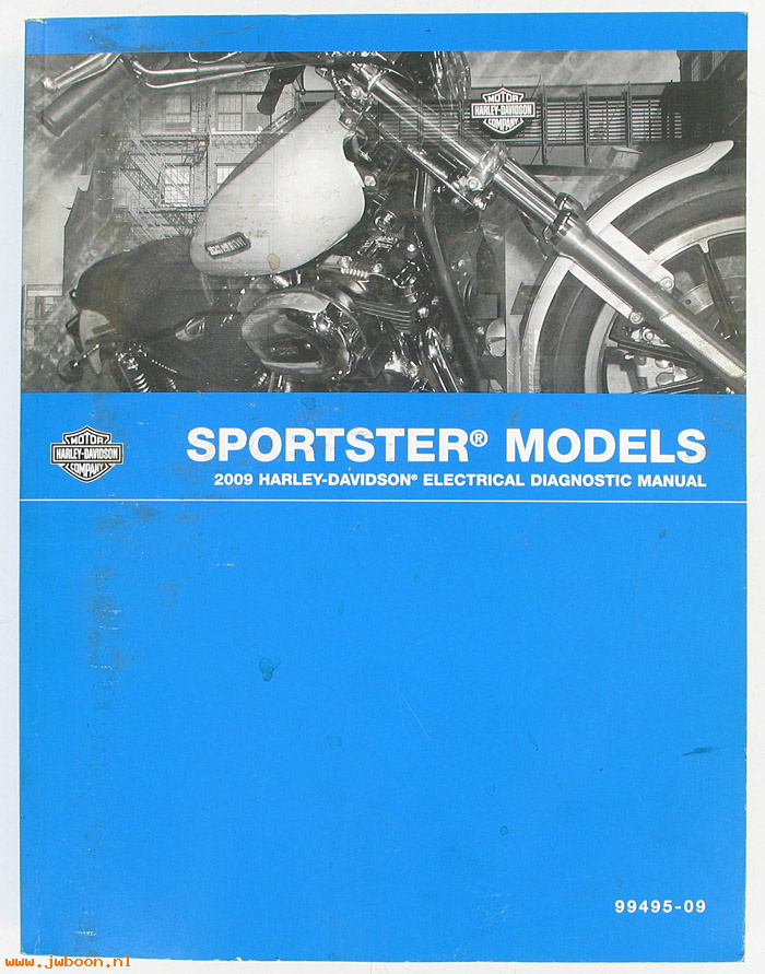   99495-09used (99495-09): Sportster, electrical diagnostic service manual 2009