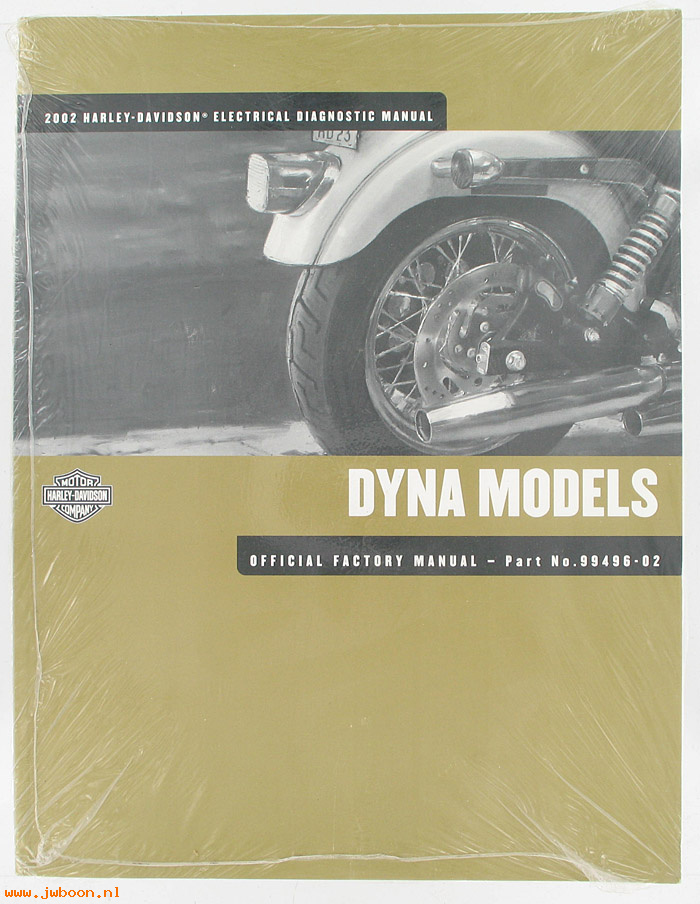   99496-02 (99496-02): Dyna electrical diagnostic service manual 2002 - NOS