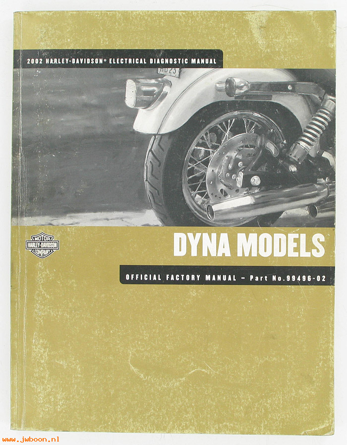   99496-02used (99496-02): Dyna electrical diagnostic service manual 2002