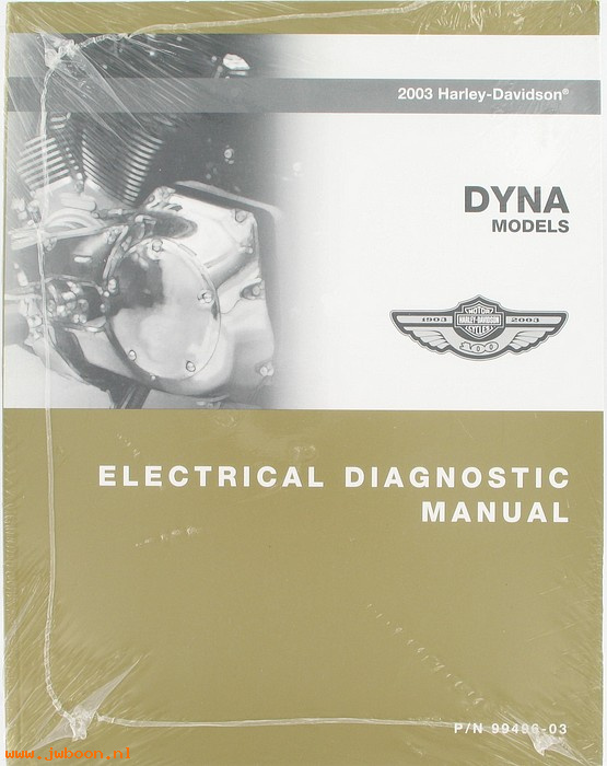   99496-03 (99496-03): Dyna electrical diagnostic service manual 2003 - NOS