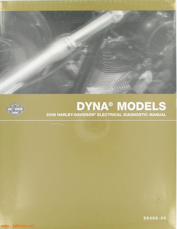   99496-06 (99496-06): Dyna electrical diagnostic service manual 2006 - NOS
