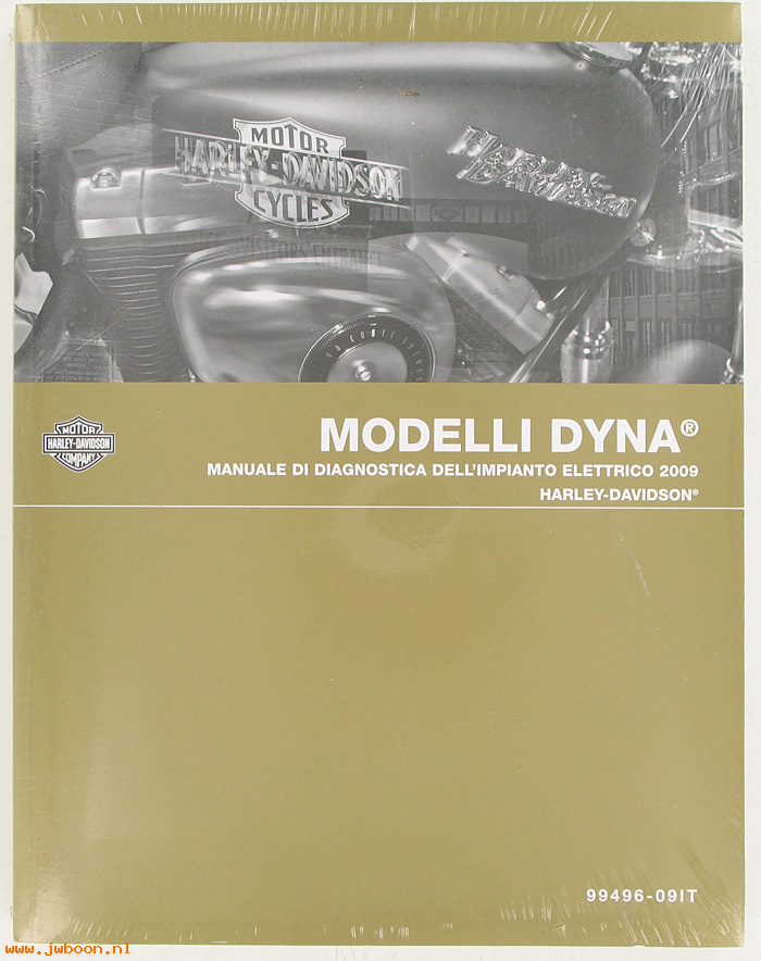   99496-09IT (99496-09IT): Dyna electrical diagnostic service manual 2009, italian - NOS