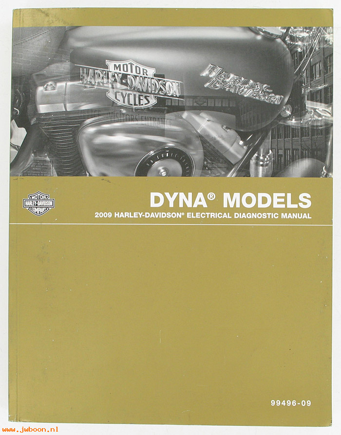   99496-09used (99496-09): Dyna electrical diagnostic service manual 2009