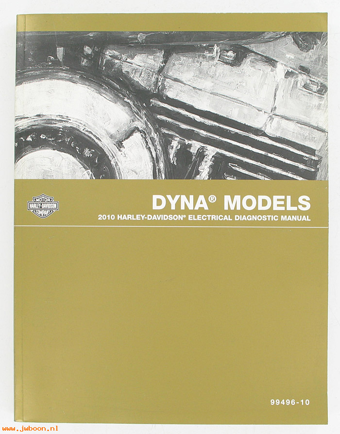   99496-10 (99496-10): Dyna electrical diagnostic service manual 2010 - NOS