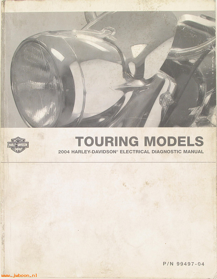   99497-04used (99497-04): Touring electrical diagnostic service manual 2004 - NOS