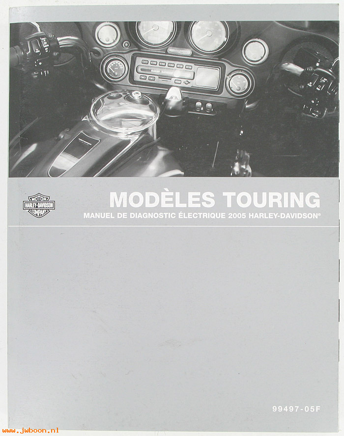   99497-05F (99497-05F): Touring electrical diagnostic service manual 2005, french - NOS