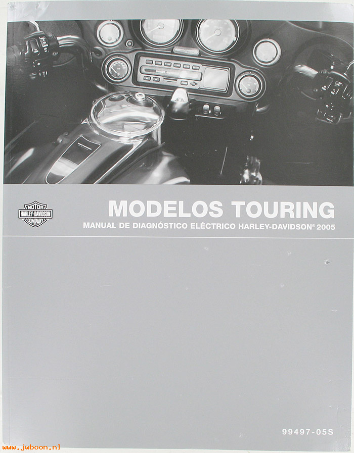   99497-05S (99497-05S): Touring electrical diagnostic service manual 2005, spanish - NOS