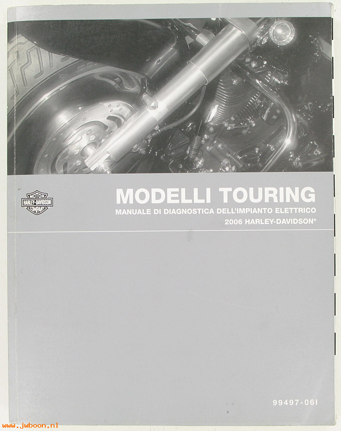   99497-06I (99497-06I): Touring electrical diagnostic service manual 2006, italian - NOS