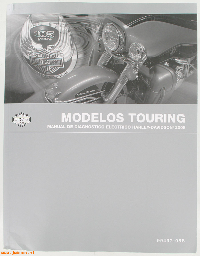   99497-08S (99497-08S): Touring electrical diagnostic service manual 2008, spanish - NOS