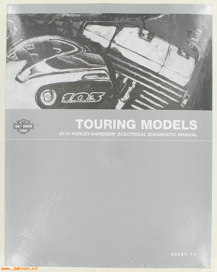   99497-14 (99497-14): Touring electrical diagnostic service manual 2014 - NOS