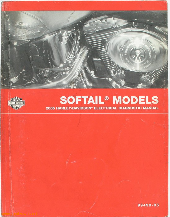   99498-05used (99498-05): Softail electrical diagnostic service manual 2005