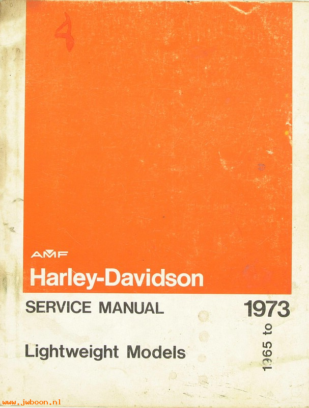   99498-73used (99498-73): M-models service manual '65-'73