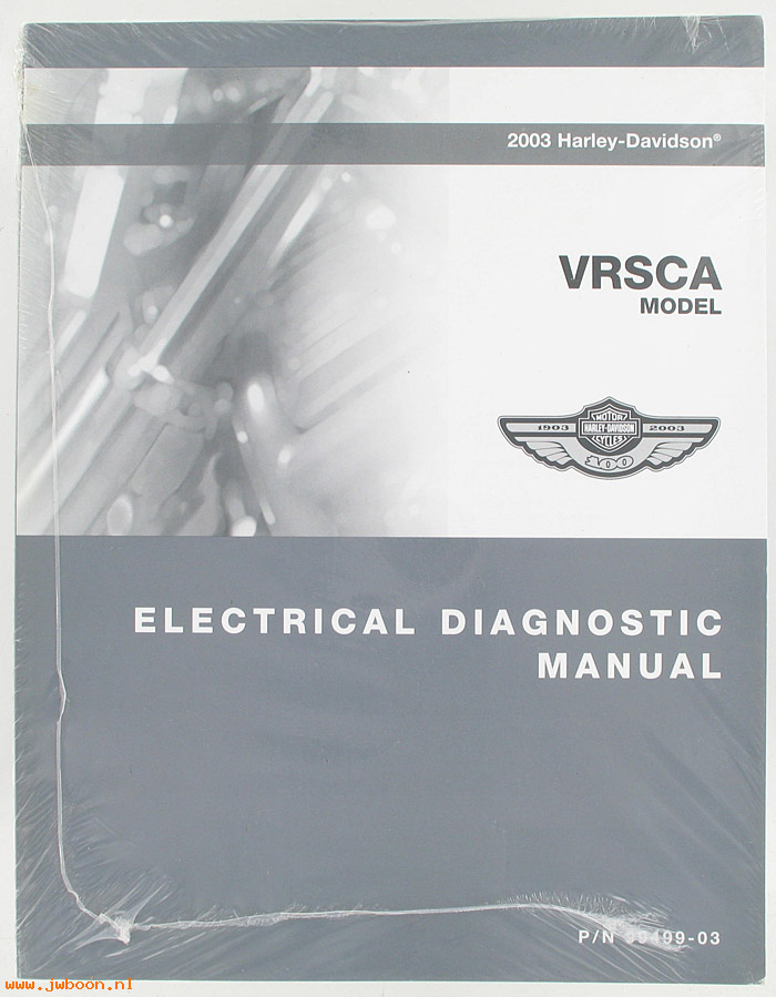   99499-03 (99499-03): V-rod electrical diagnostic service manual 2003 - NOS