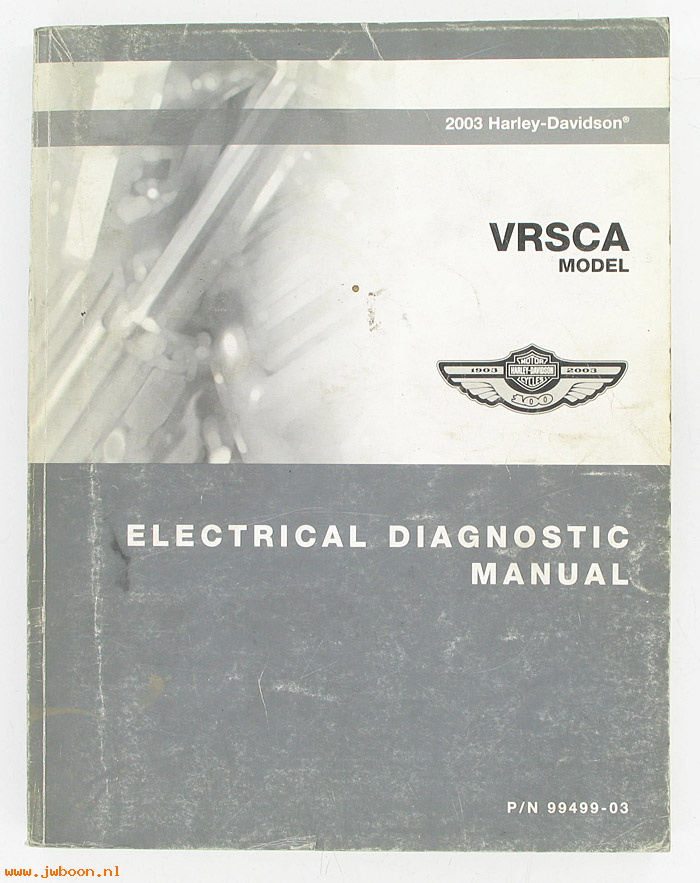   99499-03used (99499-03): V-rod electrical diagnostic service manual 2003