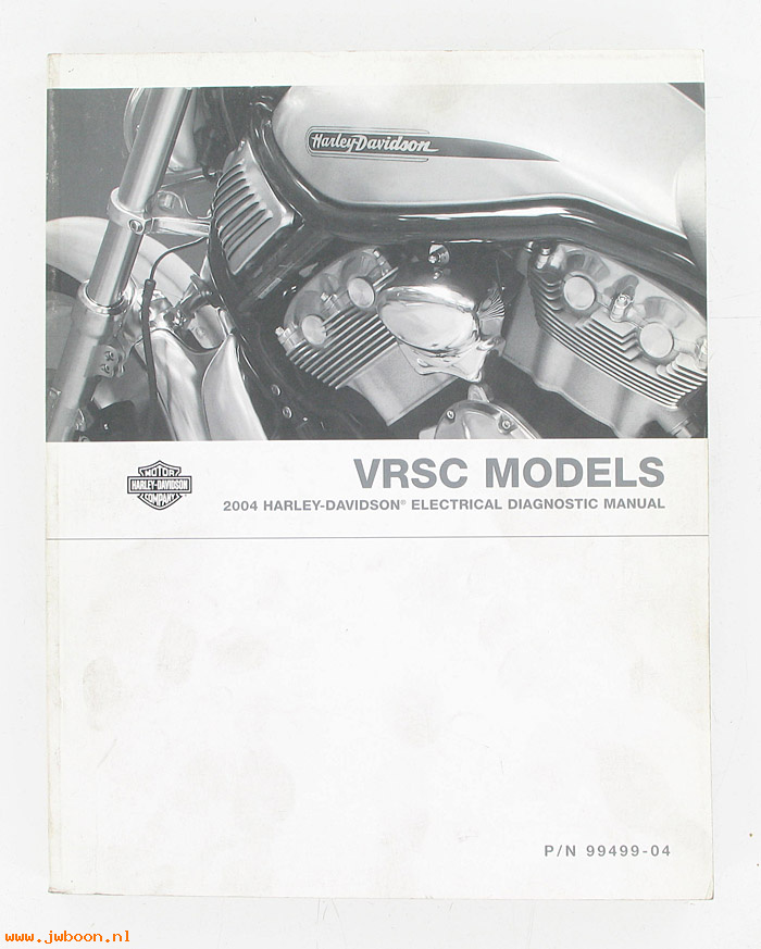   99499-04used (99499-04): V-rod electrical diagnostic service manual 2004
