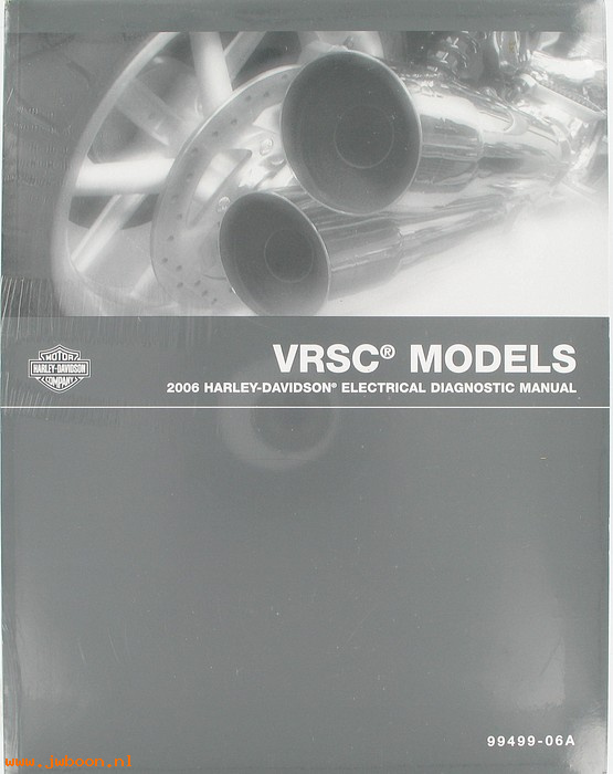   99499-06A (99499-06A): V-rod electrical diagnostic service manual 2006 - NOS