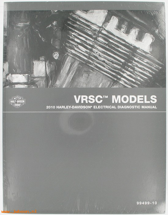   99499-10 (99499-10): V-rod electrical diagnostic service manual 2010 - NOS