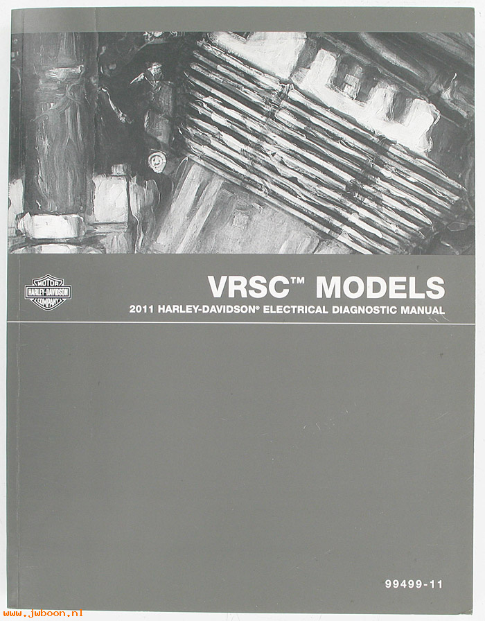   99499-11 (99499-11): V-rod electrical diagnostic service manual 2011 - NOS