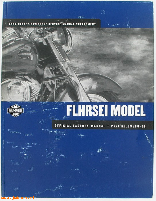   99500-02used (99500-02): FLHRSEI service manual supplement 2002