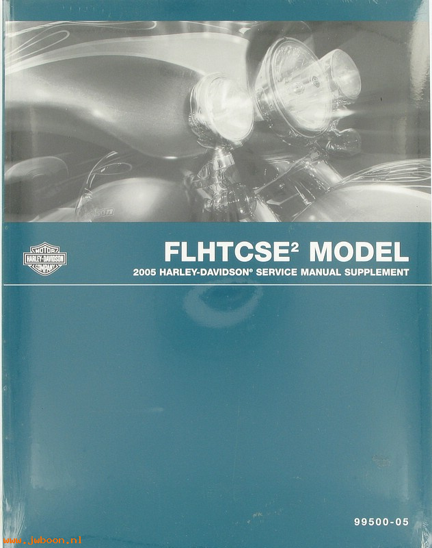   99500-05 (99500-05): FLHTCSE2 service manual supplement 2005 - NOS