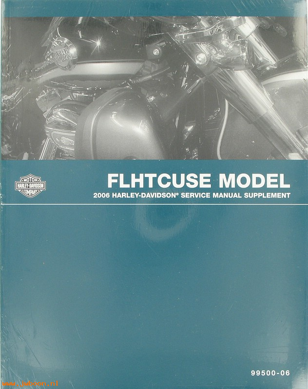   99500-06 (99500-06): FLHTCUSE service manual supplement 2006 - NOS