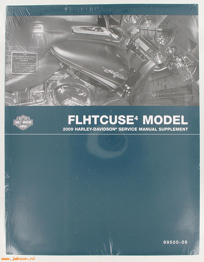   99500-09 (99500-09): FLHTCUSE4 service manual supplement 2009 - NOS