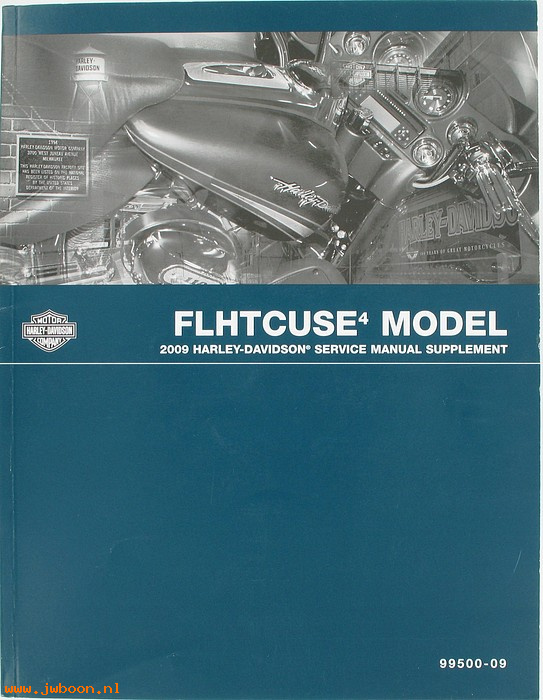   99500-09used (99500-09): FLHTCUSE4 service manual supplement 2009