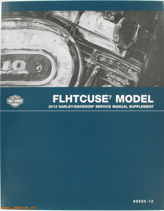   99500-12 (99500-12): FLHTCUSE7 service manual supplement 2012 - NOS