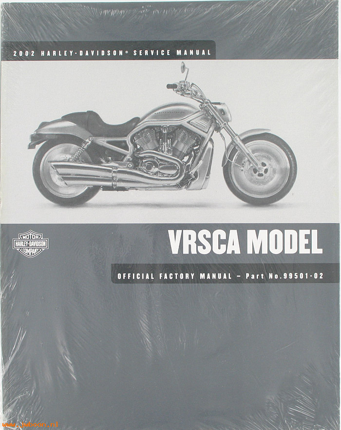   99501-02 (99501-02): V-rod service manual 2002 - NOS