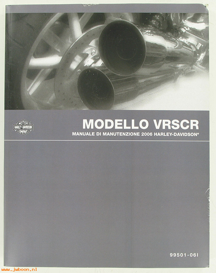   99501-06I (99501-06I): V-rod service manual 2006, italian - NOS