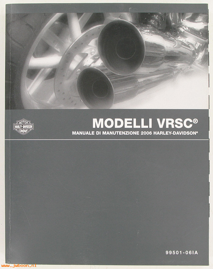   99501-06IA (99501-06IA): V-rod service manual 2006, italian - NOS