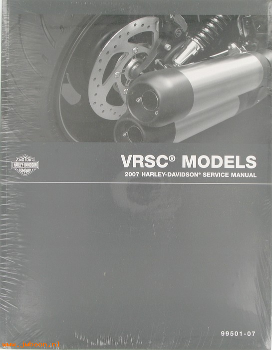   99501-07 (99501-07): V-rod service manual 2007 - NOS