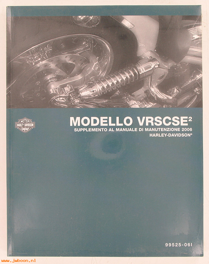   99525-06I (99525-06I): VRSCSE2 service manual supplement 2006, italian - NOS