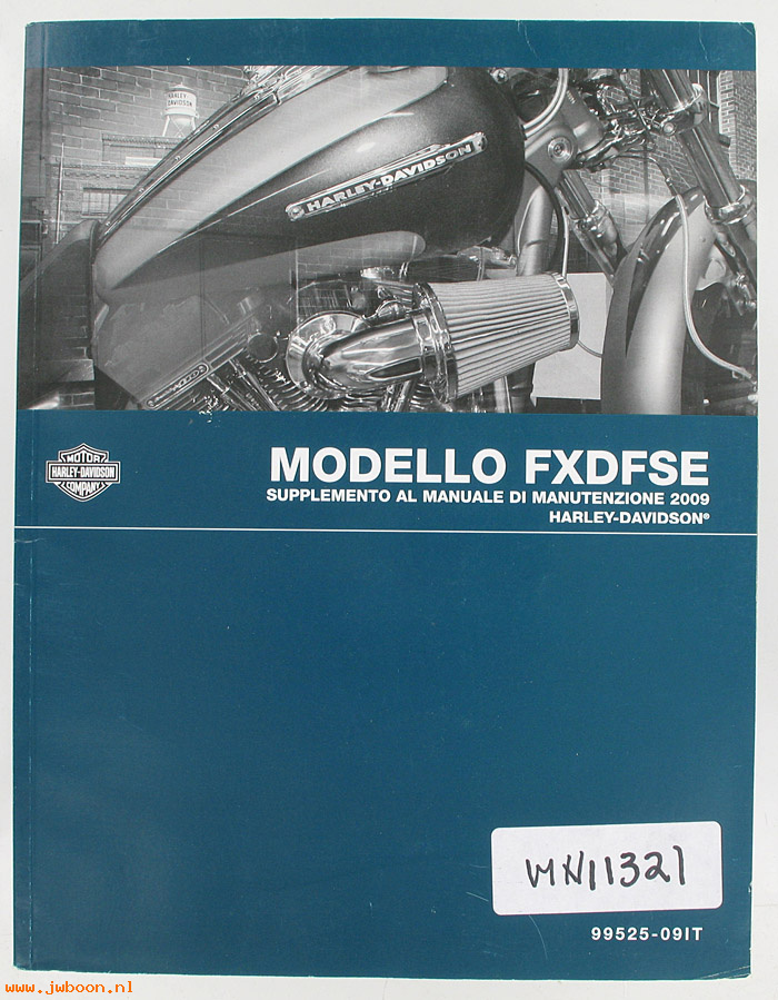   99525-09IT (99525-09IT): FXDFSE service manual supplement 2009, italian - NOS