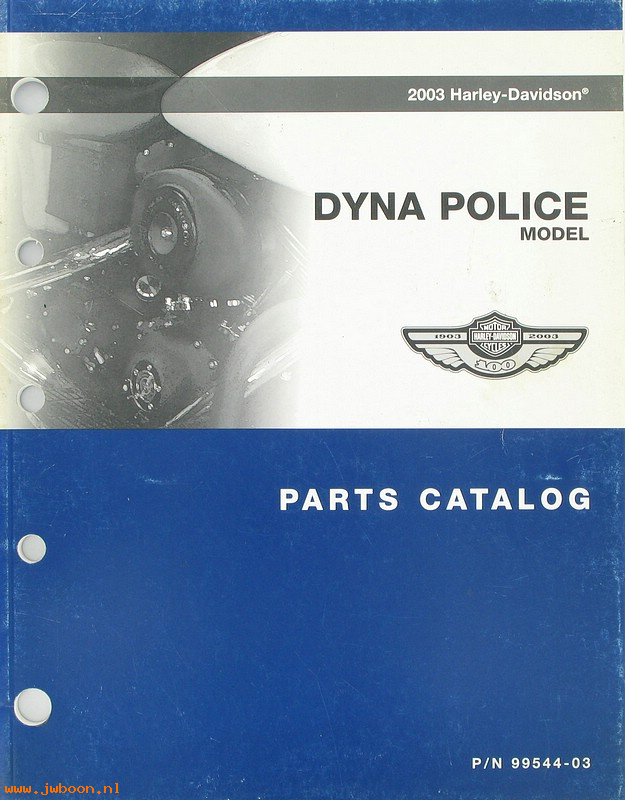   99544-03 (99544-03): FXDP parts catalog 2003 - NOS