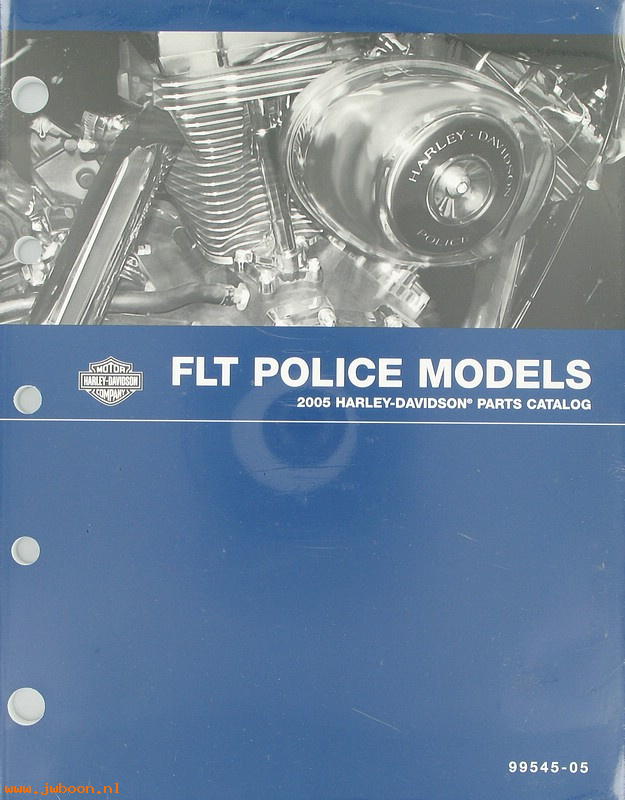   99545-05 (99545-05): FLT police models parts catalog 2005 - NOS