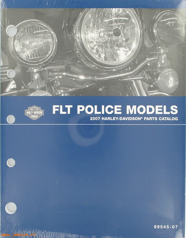   99545-07 (99545-07): FLT police models parts catalog 2007 - NOS