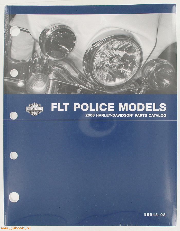  99545-08 (99545-08): FLT police models parts catalog 2008 - NOS
