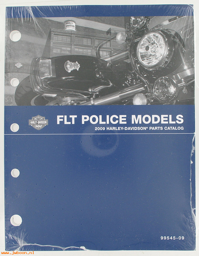  99545-09 (99545-09): FLT police models parts catalog 2009 - NOS